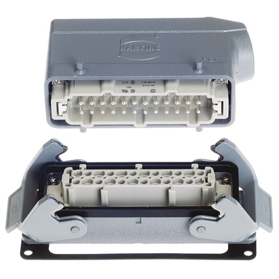 HARTING Connector Set, 24+PE Way, HAN 24B, 500 V