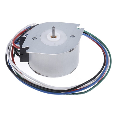 Crouzet Permanent Magnet Stepper Motor, 20mNm Torque, 12.7 V, 7.5°, 2mm Shaft