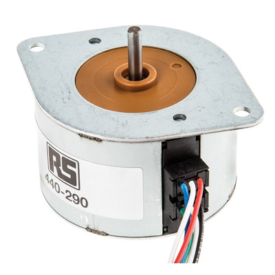 Crouzet Permanent Magnet Stepper Motor, 0.16Nm Torque, 12.5 V, 7.5°, 4mm Shaft