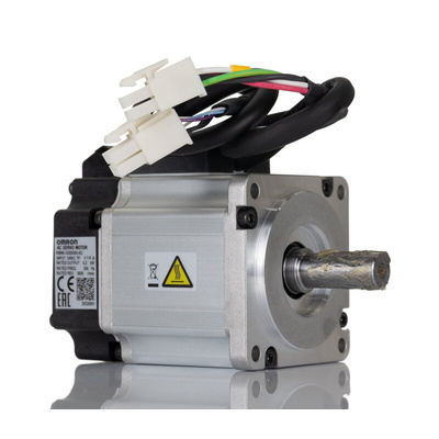 Omron 200 V 200 W Servo Motor, 3000 rpm, 0.64 Nm Max Output Torque, 50mm Shaft Diameter