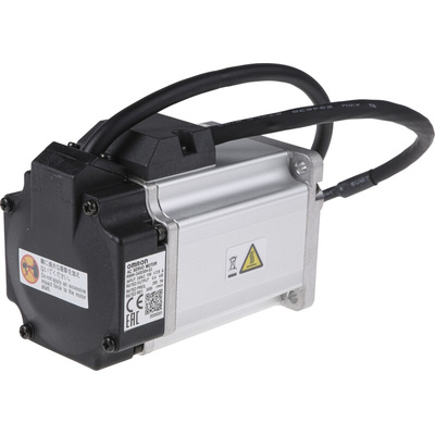 Omron 200 V 400 W Servo Motor, 3000 rpm, 1.3 Nm Max Output Torque, 50mm Shaft Diameter