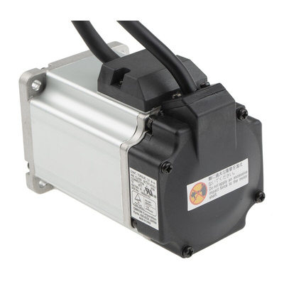 Omron 200 V 400 W Servo Motor, 3000 rpm, 1.3 Nm Max Output Torque, 50mm Shaft Diameter