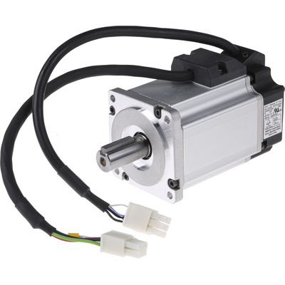 Omron 200 V 400 W Servo Motor, 3000 rpm, 1.3 Nm Max Output Torque, 50mm Shaft Diameter