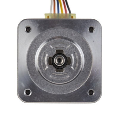 Sanyo Denki 103H5 Series Hybrid, Single Shaft Stepper Motor, 0.30Nm Torque, 24 V, 1.8°, 42 x 42mm Frame, 5mm Shaft