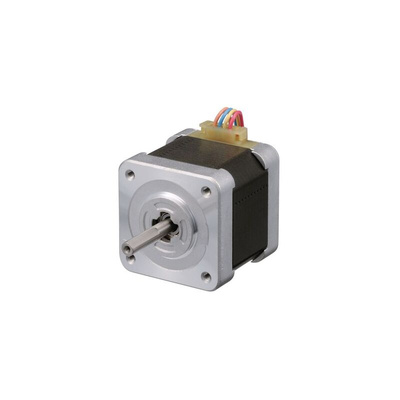 Sanyo Denki 103H5 Series Hybrid, Single Shaft Stepper Motor, 0.30Nm Torque, 24 V, 1.8°, 42 x 42mm Frame, 5mm Shaft