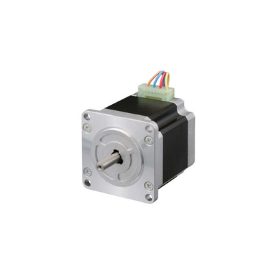 Sanyo Denki 103H7 Series Hybrid, Single Shaft Stepper Motor, 0.83Nm Torque, 24 V, 1.8°, 56 x 56mm Frame, 6.35mm Shaft