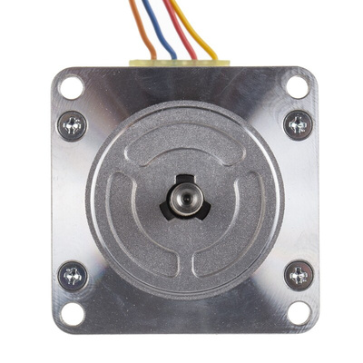 Sanyo Denki 103H7 Series Hybrid, Single Shaft Stepper Motor, 1.65Nm Torque, 24 V, 1.8°, 56 x 56mm Frame, 6.35mm Shaft