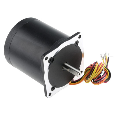 RS PRO Hybrid Stepper Motor, 3.8 (Unipolar) nm, 4.8 (Parallel) nm, 4.8 (Series) nm Torque, 2.54 V, 4.76 V, 6.6 V, 1.8°,