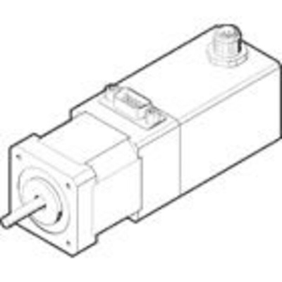 Festo EMMS-ST Series Hybrid Stepper Motor, 48 V, 1.8°, 5mm Shaft