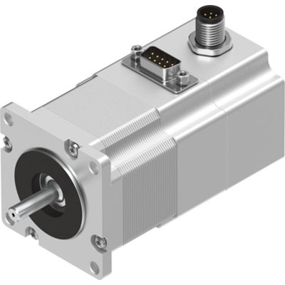 Festo EMMS-ST Series Hybrid Stepper Motor, 0.8Nm Torque, 48 V, 1.8°, 6.35mm Shaft