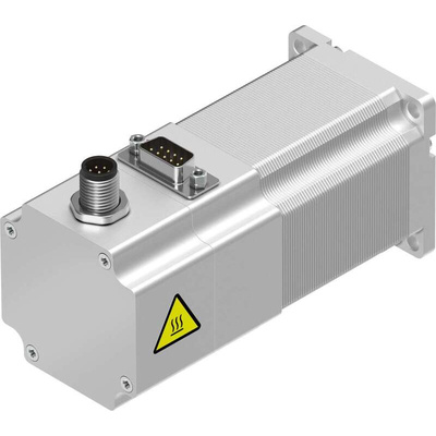 Festo EMMS-ST Series Hybrid Stepper Motor, 1.4Nm Torque, 48 V, 1.8°, 6.35mm Shaft