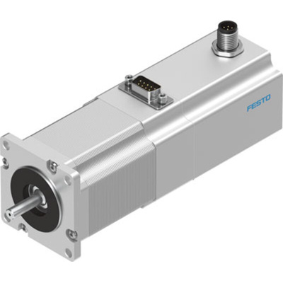 Festo EMMS-ST Series Hybrid Stepper Motor, 48 V, 1.8°, 6.35mm Shaft