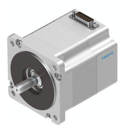 Festo EMMS-ST Series Hybrid Stepper Motor, 48 V, 1.8°, 11mm Shaft