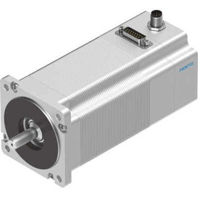 Festo EMMS-ST Series Hybrid Stepper Motor, 9.3Nm Torque, 48 V, 1.8°, 11mm Shaft