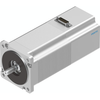 Festo EMMS-ST Series Hybrid Stepper Motor, 48 V, 1.8°, 11mm Shaft