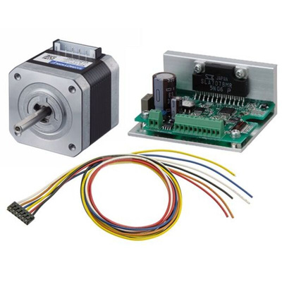 Sanyo Denki Single Shaft Stepper Motor, 0.8Nm Torque, 24 V, 1.8°