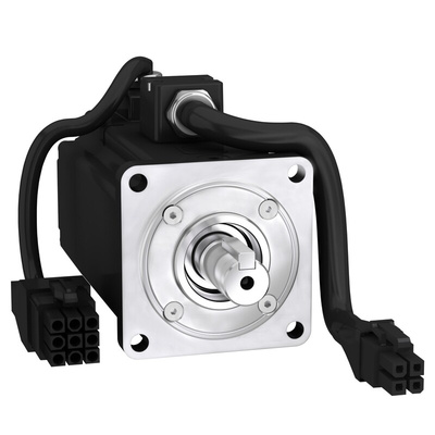 Schneider Electric 220 V 400 W Servo Motor, 5000 rpm, 1.27 Nm Max Output Torque, 14mm Shaft Diameter