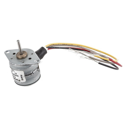 McLennan Servo Supplies Permanent Magnet Stepper Motor, 3.9mNm Torque, 5 V, 18°, 1.5mm Shaft