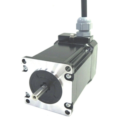 Sanyo Denki SP25 Series Hybrid, Single Shaft Stepper Motor, 1.0Nm Torque, 24 V, 1.8°, 56 x 56mm Frame, 6.35mm Shaft