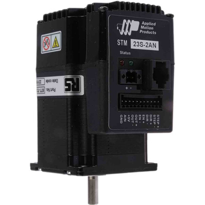 Applied Motion Systems STM Series Dual Hybridge Stepper Motor, 0.88Nm Torque, 12 → 70 V, 1.8°, 23mm Frame,