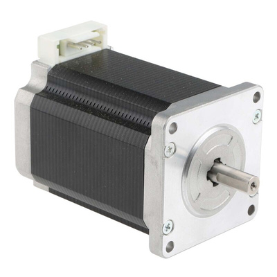 Sanyo Denki 103H7 Series Hybrid, Single Shaft Stepper Motor, 2.7Nm Torque, 24 V, 1.8°, 60 x 60mm Frame, 8mm Shaft