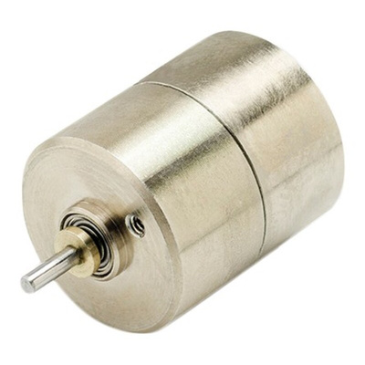 Portescap Disc Magnet Stepper Motor, 2.4mNm Torque, 1.1 V, 15°, Ø10mm Frame, 1.5mm Shaft