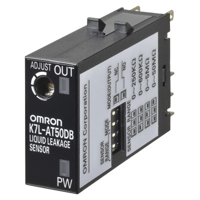 Omron K7L Series Level Controller - DIN Rail, 12 → 24 V dc 1 Open Collector Transistor