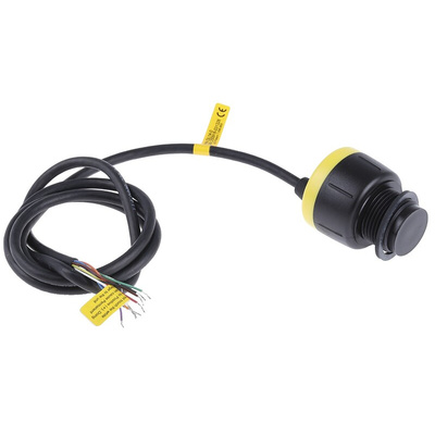 Flowline EchoPod Series Ultrasonic Level Transmitter Ultrasonic Level Sensor, Vertical, ABS, PC Body