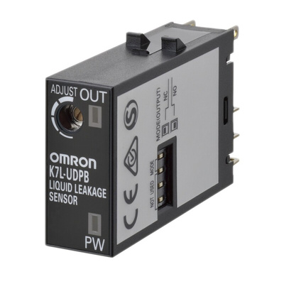 Omron K7L Series Liquid Leak Sensor - Plug-In, 12 → 24 V dc 1 Voltage Input PNP