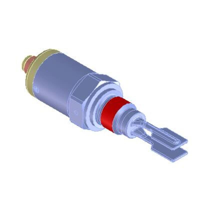 Vega VEGASWING 51 Series Tuning Fork Level Sensor, PNP Output, 1/2" BSP, Stainless Steel Body