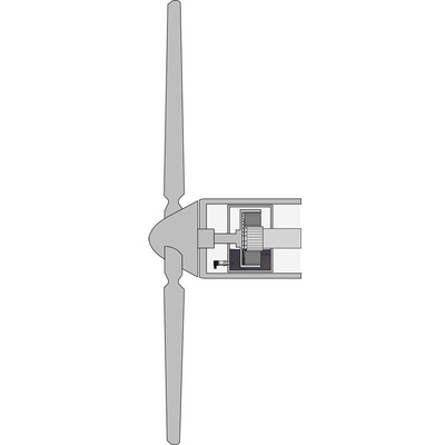 Vega VEGASWING 51 Series Tuning Fork Level Sensor, PNP Output, 1/2" BSP, Stainless Steel Body