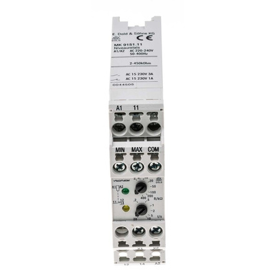 Dold Liquid Level Relay - DIN Rail, 220 → 240 V ac 1