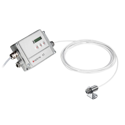 Optris CATCT3MHSFK Thermometer USB Infrared Temperature Sensor, 3m Cable, +50°C to +1800°C