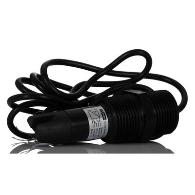 RS PRO Ultrasonic Level Sensor, SPCO Relay Output, Threaded, PPS Body