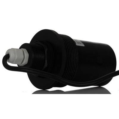 RS PRO Ultrasonic Level Sensor, 0 - 10 V Output, Threaded, PVDF Body