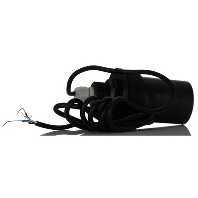 RS PRO Ultrasonic Level Sensor, 0 - 10 V Output, Threaded, PVDF Body