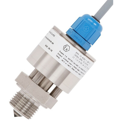 WIKA OLS-c51 Series Level Sensor Level Switch, 4-20mA Output, Stainless Steel Body, ATEX, IECEx-Rated