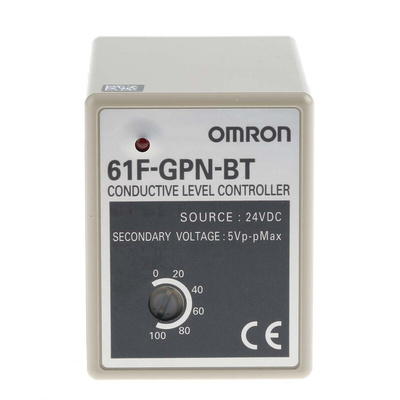Omron Level Controller - DIN Rail, 24 V dc
