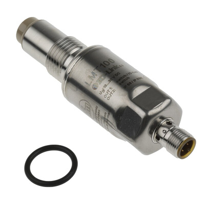 ifm electronic Electronic Level Probe, PNP NO/NC Output, Flush Mount, FPM, PA12, PEEK, Stainless Steel Body
