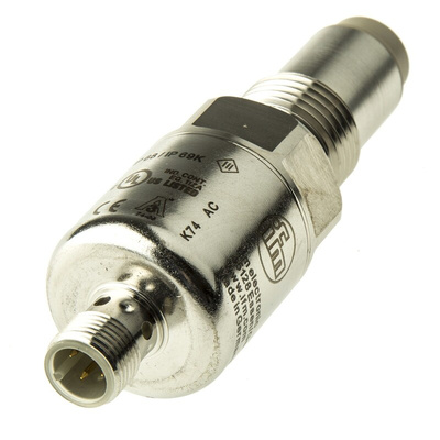 ifm electronic Electronic Level Probe, PNP NO/NC Output, Flush Mount, FPM, PA12, PEEK, Stainless Steel Body