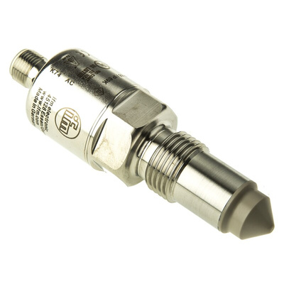 ifm electronic Electronic Level Probe, PNP NO/NC Output, Flush Mount, FPM, PA12, PEEK, Stainless Steel Body
