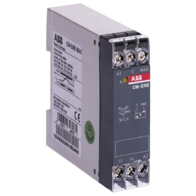 ABB Liquid Level Relay - DIN Rail, Screw Mount, Snap-On, 220 → 240 V ac