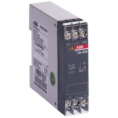ABB Liquid Level Relay - DIN Rail, Screw Mount, Snap-On, 24 V ac