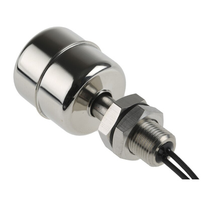 Cynergy3 SSF22 Series Level Switch Float Switch, SPNO Output, Vertical, Stainless Steel Body