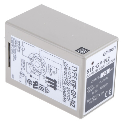 Omron Conductive Level Controller - DIN Rail, 24 V ac 1