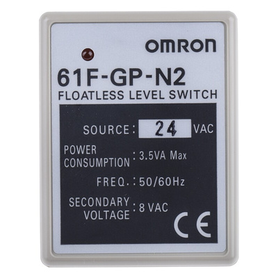 Omron Conductive Level Controller - DIN Rail, 24 V ac 1