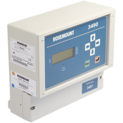 Rosemount 3490 Series Level Controller - Wall Mount ATEX, 115 [arrow/] 230 V ac 1 Current, Voltage Input 1 x 4 - 20mA +