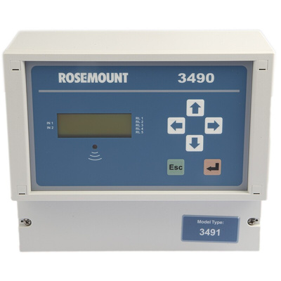 Rosemount 3490 Series Level Controller - Wall Mount ATEX, 115 [arrow/] 230 V ac 1 Current, Voltage Input 1 x 4 - 20mA +