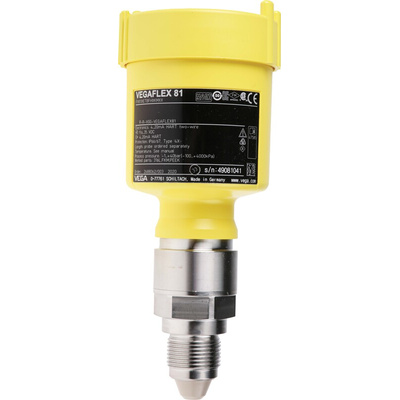 Vega VEGAFLEX 81 Series TDR Level Sensor, HART Output, Cable, Stainless Steel Body