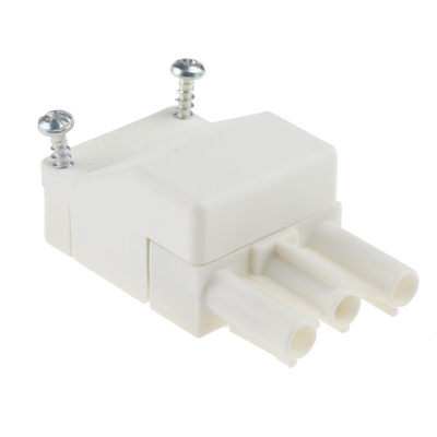 Wieland ST18 Series Connector, 3-Pole, Male, 16A, IP20
